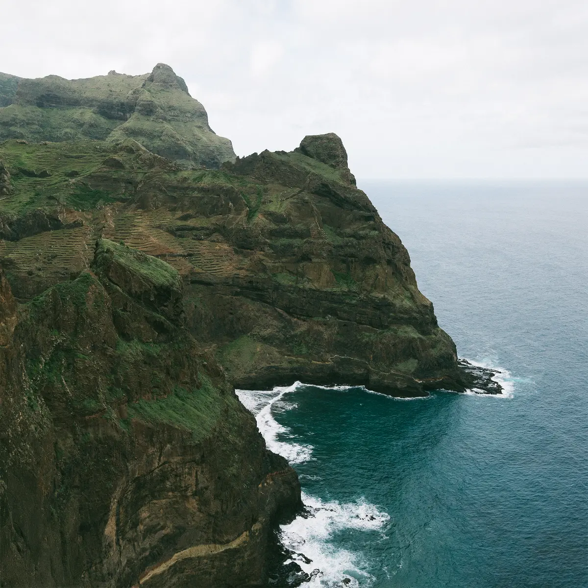 Segunda vista de Santo Antão, Cabo Verde