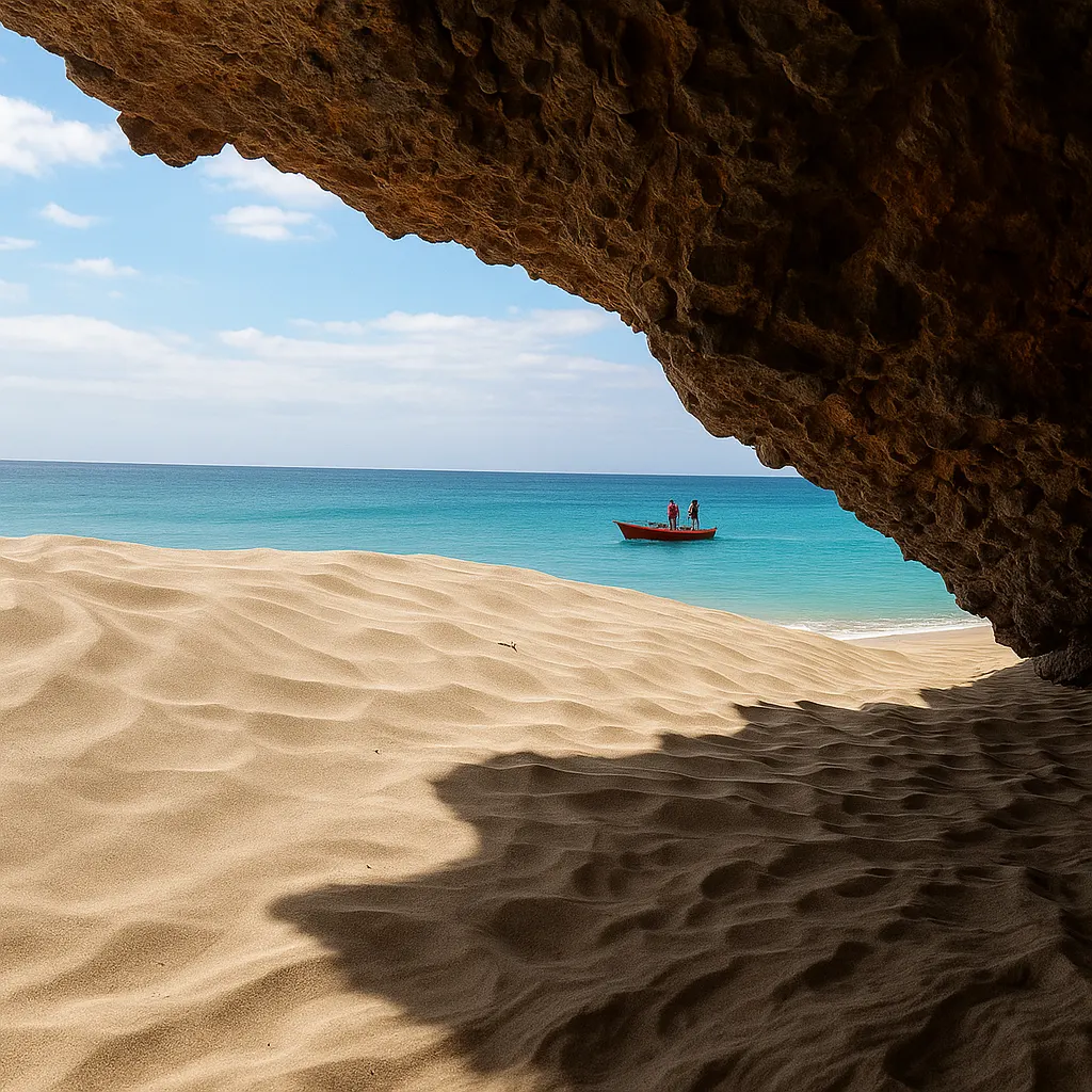 Landscape on São Nicolau, Cape Verde
